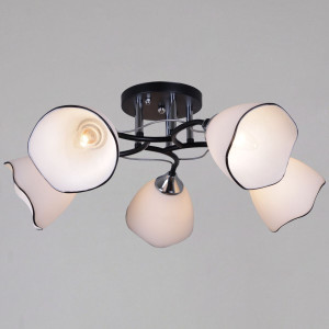 Потолочная люстра Reluce 79360-0.3-05 BK+CR