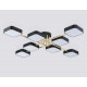 Потолочная люстра Ambrella Light Linetech Comfort FL516348