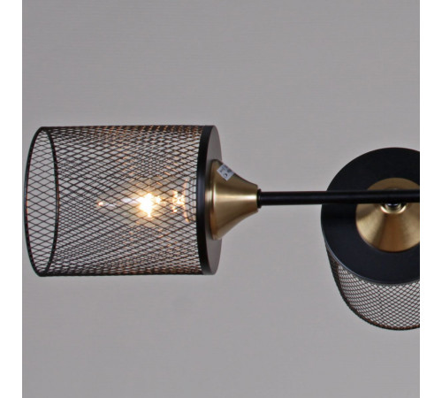 Потолочная люстра Reluce 38460-0.3-04 BK+COPPER