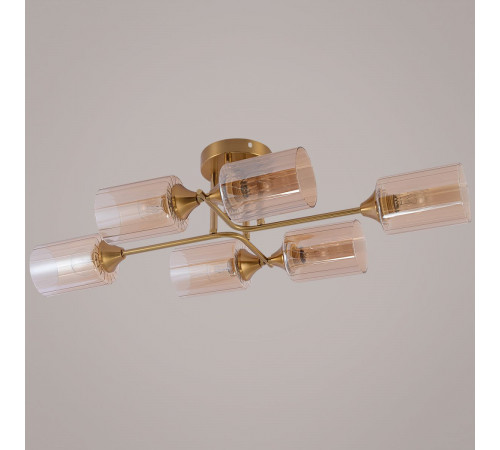 Потолочная люстра Reluce 19610-0.3-06 COPPER