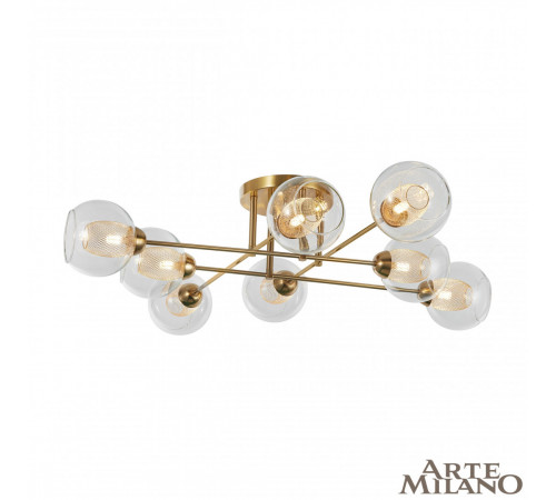 Потолочная люстра Arte Milano Neapolis 272880/8 GD