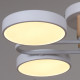 Потолочная люстра Reluce 03322-0.3-06 WH+WOOD