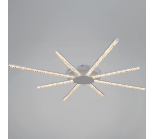 Потолочная люстра Reluce 06537-0.3-4+4 WH Потолочная люстра Reluce 06537-0.3-4+4 WH