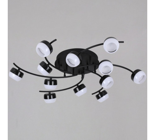 Потолочная люстра Reluce 90590-0.3-12 Black