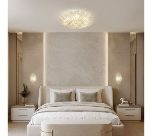 Потолочная люстра Eurosvet Flowers 101015/10 латунь Smart a072174