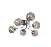 Потолочная люстра Elvan LU-3601/6-E14-СhSmGr