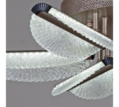 Потолочная люстра Reluce 00490-0.3-06S champagne silver Потолочная люстра Reluce 00490-0.3-06S champagne silver