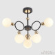 Потолочная люстра Arte Milano Neapolis 274307/6 BK/GD