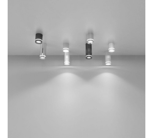 Потолочный светодиодный светильник Elektrostandard DLR022 12W 4200K хром 4690389102998