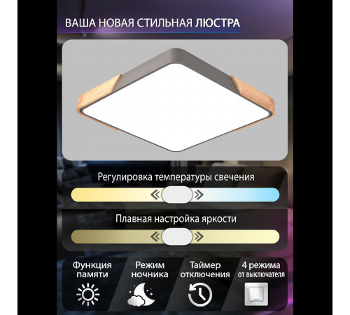 Потолочный светильник Natali Kovaltseva Scandinavian LED LAMPS 81413 Потолочный светильник Natali Kovaltseva Scandinavian LED LAMPS 81413