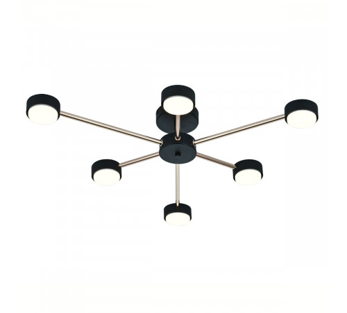 Потолочный светильник Escada Luminix 120008/6R Black/Gold ES0000094