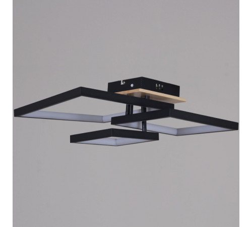 Потолочный светильник Reluce 98560-0.3-03 BK+WOOD