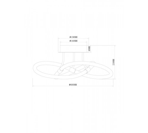 Потолочный светильник Freya Fancy FR6059CL-L35B