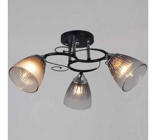 Потолочный светильник Reluce 13560-0.3-03 BK+CR