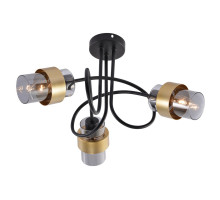 Потолочный светильник Escada Hurricane 1139/3P Black/Gold