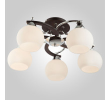 Потолочный светильник Eurosvet 9654/5 хром/черный 00000065865