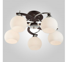 Потолочный светильник Eurosvet 9654/5 хром/черный 00000065865