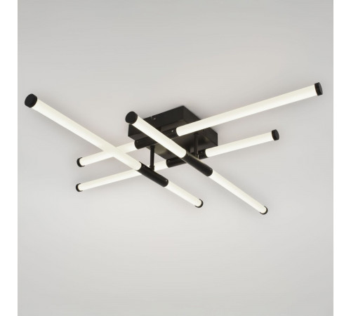 Потолочный светильник Эра Модерн Fliss CLL-1 72W 3K-6K RC BK