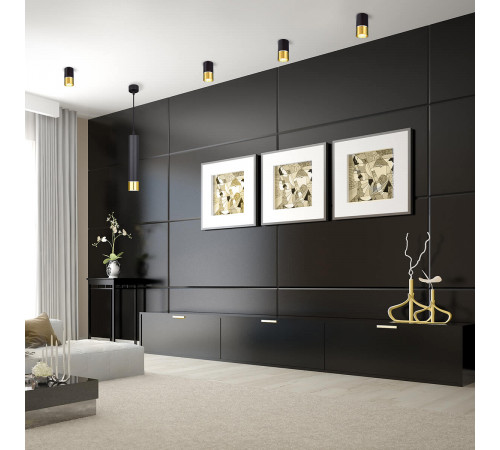 Потолочный светильник Elektrostandard DLN106 GU10 золото 4690389148590