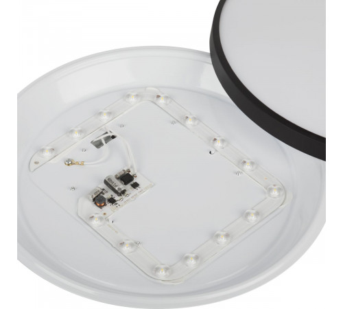 Потолочный светильник Эра Классик без ДУ SPB-6 BK 24W-5K Slim Base