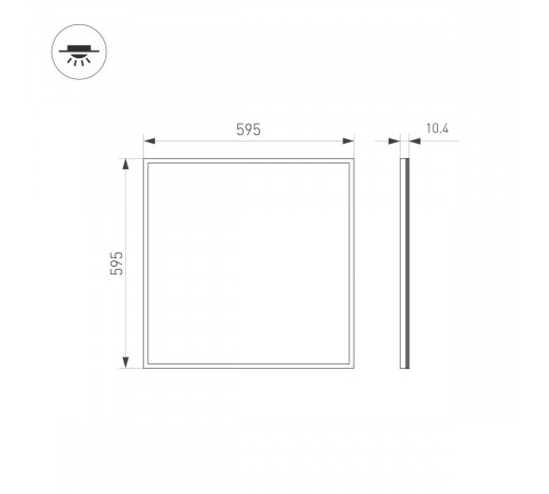 Светодиодная панель Arlight IM-EMERGENCY-3H-S600x600-40W Day4000 (WH, 120 deg, 230V) 056638 Светодиодная панель Arlight IM-EMERGENCY-3H-S600x600-40W Day4000 (WH, 120 deg, 230V) 056638