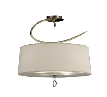 Потолочный светильник Mantra Mara Antique Brass 1625