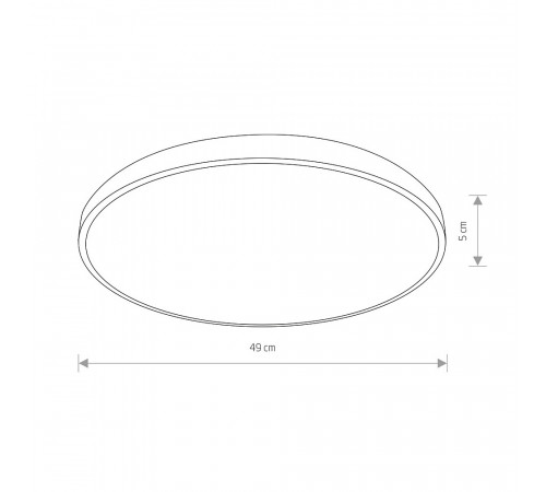Потолочный cветильник Nowodvorski Agnes Round Led Pro Black 10973 Потолочный cветильник Nowodvorski Agnes Round Led Pro Black 10973