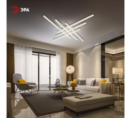 Потолочный светильник Эра Модерн Nora CLL-1-109W 3K-6,5K RC WH