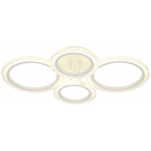 Потолочный светильник Эра Модерн Ring CLL-1-59W 3K-6,5K RC WH