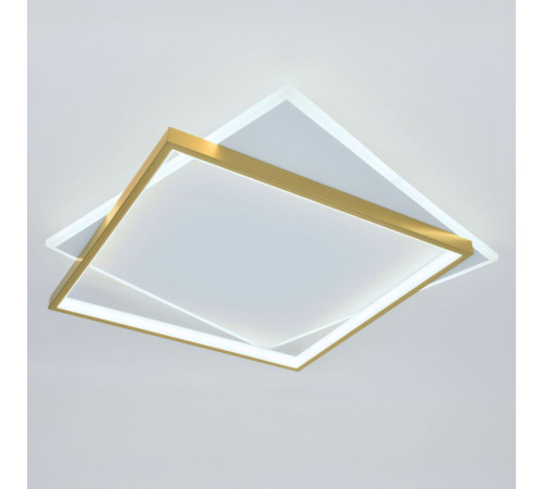 Потолочный светильник Эра Модерн Lima CLL-1-82 3K-6,5K RC WH+GD