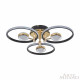 Потолочный светильник Arte Milano Ferrara 276140/3+3 BK/GD