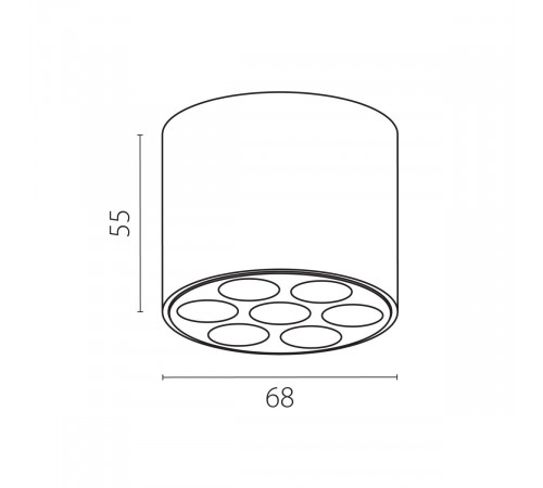Потолочный светильник Lightstar Guarda 080642