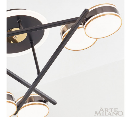 Потолочная светильник Arte Milano Ferrara 278599/6 BK