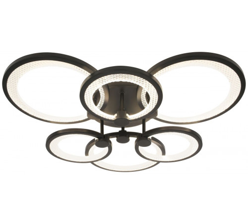 Потолочный светильник Эра Модерн Odry CLL-1-117W 3K-6,5K RC BK