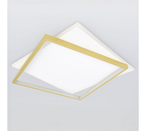 Потолочный светильник Эра Модерн Lima CLL-1-82 3K-6,5K RC WH+GD