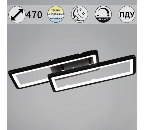 Потолочный светильник Reluce 03629-0.3-02A BK