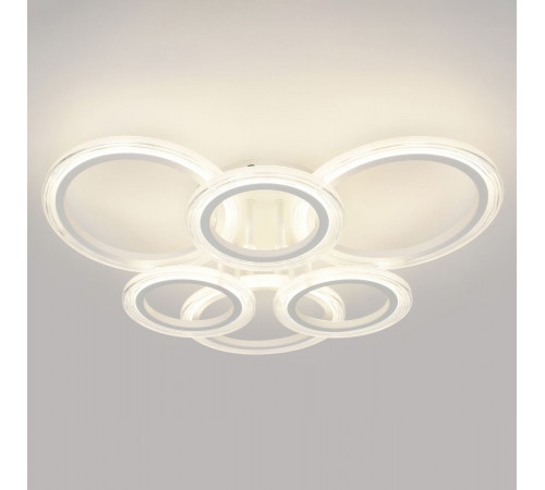 Потолочный светильник Эра Модерн Ring CLL-1-90W 3K-6,5K RC WH