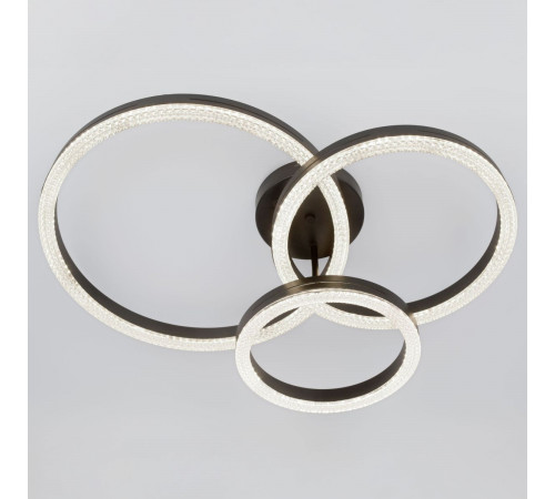 Потолочный светильник Эра Модерн Bloom CLL-1-110W 3K-6K RC BK