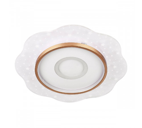 Потолочный светильник LED4U L1028-500 WH-GD Потолочный светильник LED4U L1028-500 WH-GD