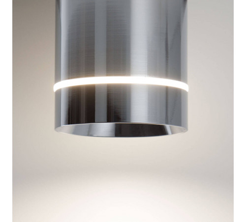 Потолочный светодиодный светильник Elektrostandard DLR022 12W 4200K хром 4690389102998