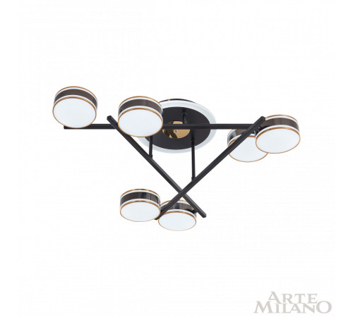Потолочная светильник Arte Milano Ferrara 278599/6 BK