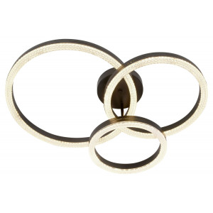 Потолочный светильник Эра Модерн Bloom CLL-1-110W 3K-6K RC BK