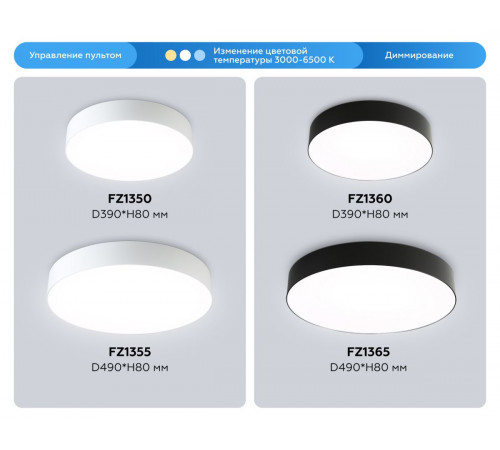 Потолочный светильник Ambrella Light Orbital Air FZ1355