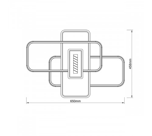 Потолочный светильник Escada Deneb 10232/4LED
