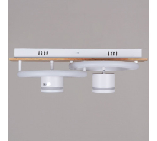 Потолочный светильник Reluce 29560-0.3-2+2 WH+WOOD