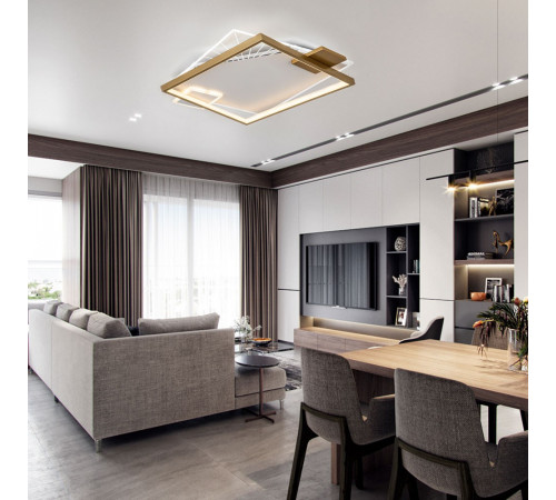 Потолочный светильник LED4U L1039-500 GD Потолочный светильник LED4U L1039-500 GD