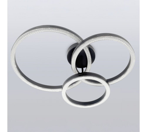 Потолочный светильник Эра Модерн Bloom CLL-1-110W 3K-6K RC BK