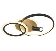 Потолочный светильник Эра Модерн Rondo CLL-1 85W 3K-6,5K RC BK