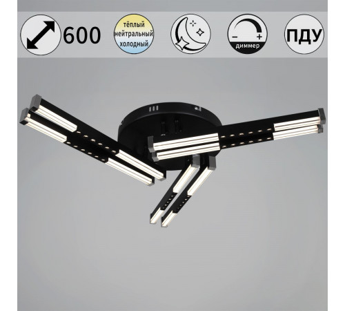 Потолочный светильник Reluce 24090-0.3-06 BK