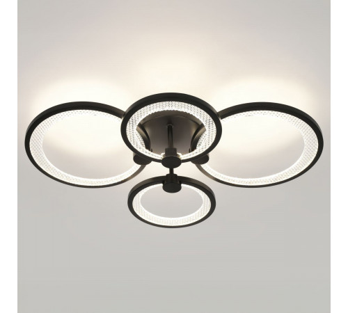 Потолочный светильник Эра Модерн Odry CLL-1-78W 3K-6,5K RC BK